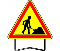 PANNEAU TRAVAILLEUR GALVA...