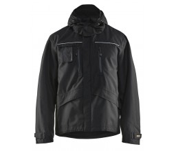 VESTE COUPE-VENT ACTION NOIR L